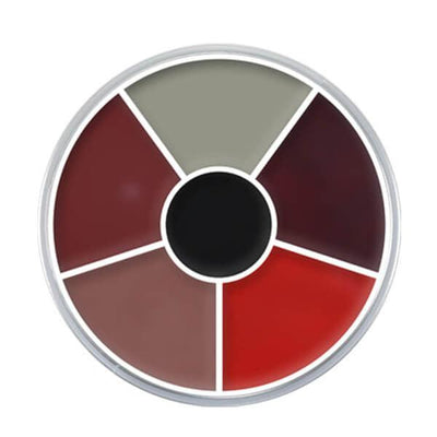 Kryolan Cream Color Circle Burn & Injury FX Palettes   
