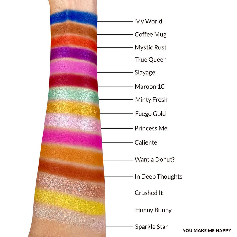 KimChi Chic Beauty You Make Me Happy Eyeshadow Palette Eyeshadow Palettes   