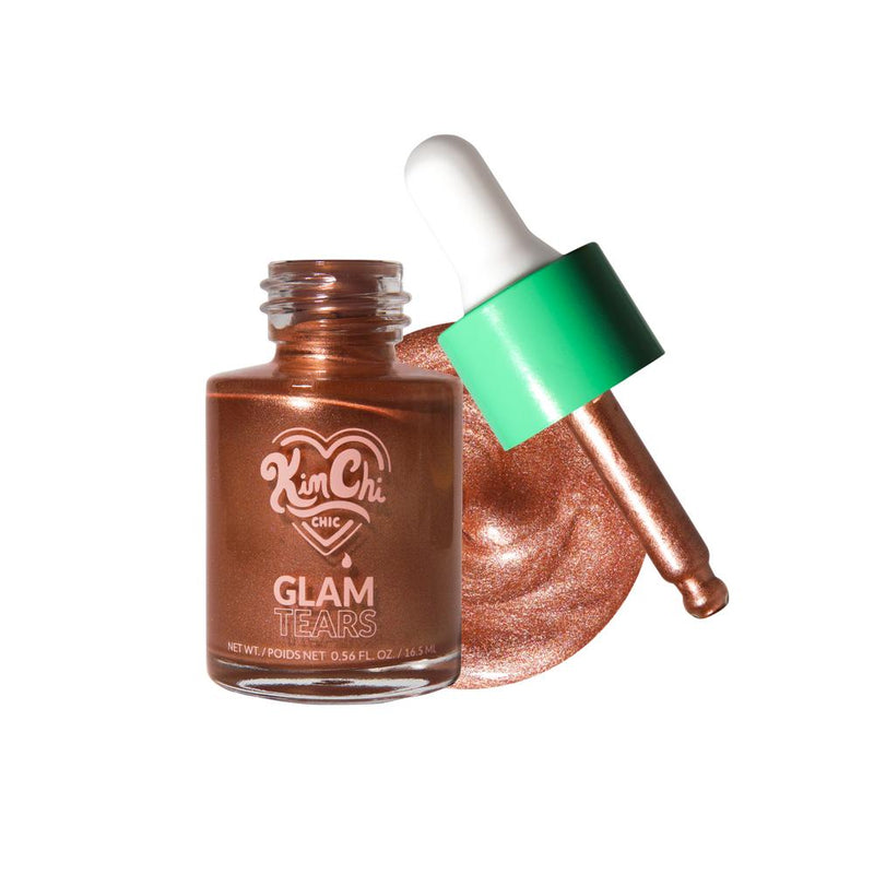 KimChi Chic Beauty Glam Tears All Over Liquid Highlighter Highlighter Silk (GT-02)  