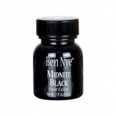 Ben Nye Liquid Hair Color Hair FX Midnight Black (MB-1) 1 oz  