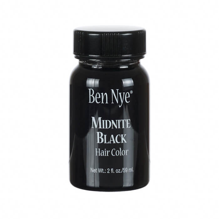 Ben Nye Liquid Hair Color Hair FX Midnight Black (MB-2) 2 oz  