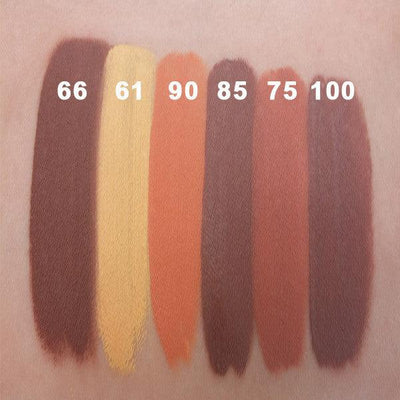 Maqpro 6-color Fard Creme Foundation Palette Foundation Palettes   