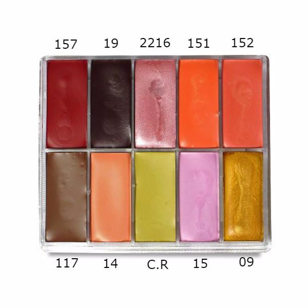 MAQpro Corrector/Lip/Cheek Petite Palette AI1 (15 ml.) Lip Palettes   