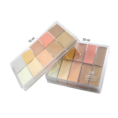 Maqpro Fard Creme Palette PP01 (15 ml.) Concealer Palettes   