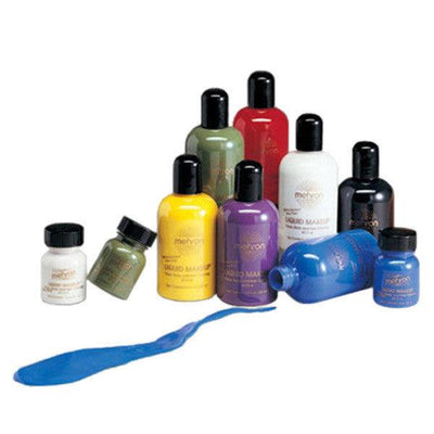 Mehron Liquid Makeup for Face Body and Hair FX Makeup   