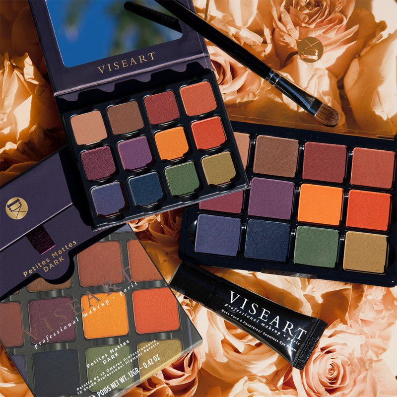 Viseart Petites Mattes Dark Eyeshadow Palette Eyeshadow Palettes   