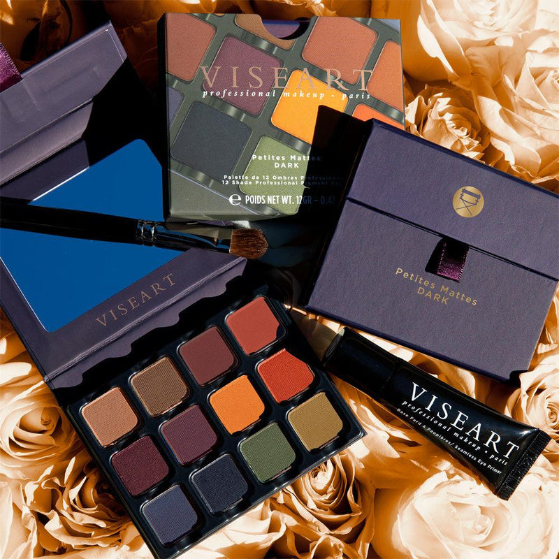Viseart Petites Mattes Dark Eyeshadow Palette Eyeshadow Palettes   