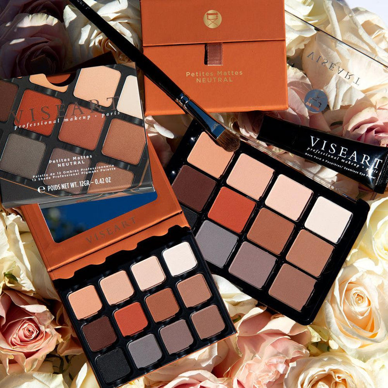 Viseart Petites Mattes Neutral Eyeshadow Palette Eyeshadow Palettes   