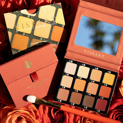 Viseart Petites Warm Mattes Eyeshadow Palette Eyeshadow Palettes   