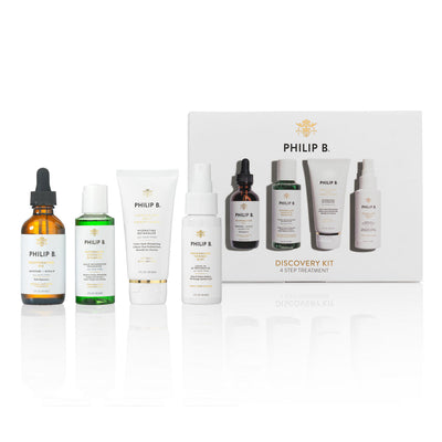Philip B 4 Step Treatment Discovery Kit Hair Sets   