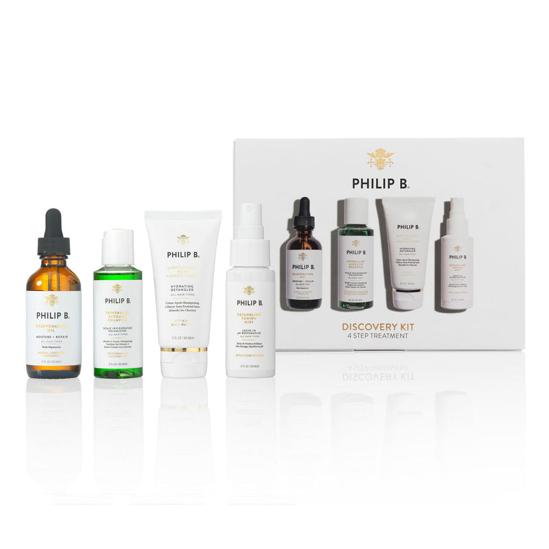 Philip B 4 Step Treatment Discovery Kit Hair Sets   