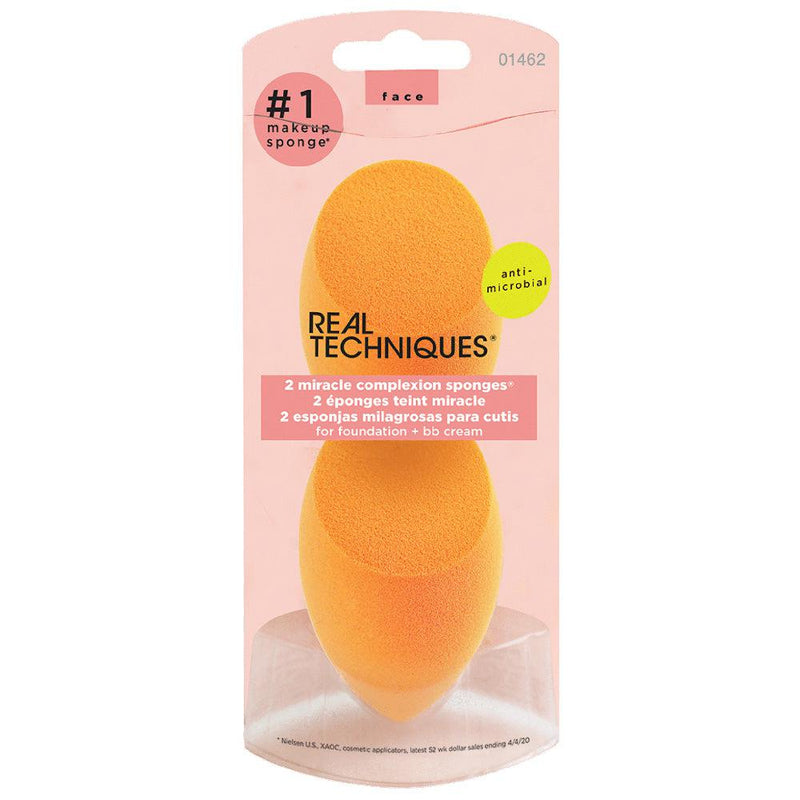 Real Techniques - 2 Pack Miracle Complexion Sponge Sponges   