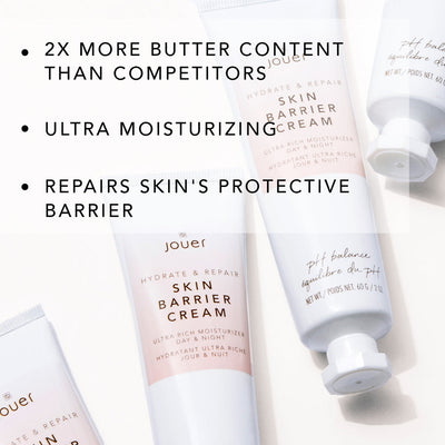 Jouer Hydrate & Repair Skin Barrier Cream Moisturizer   
