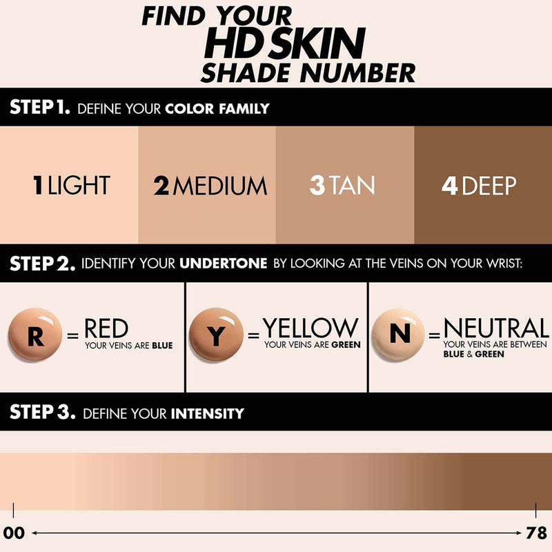 Make Up For Ever HD Skin Foundation 30ml Foundation   