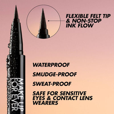 Make Up For Ever Aqua Resist Graphic Pen - Black Eyeliner   