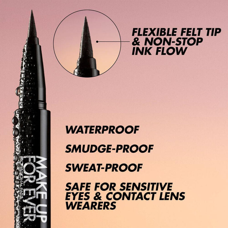 Make Up For Ever Aqua Resist Graphic Pen - Black Eyeliner   