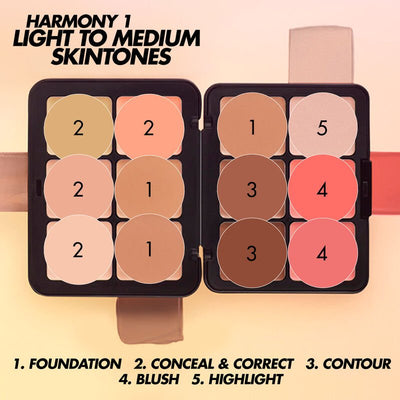 Make Up For Ever HD Skin All In One Palette Face Palettes   
