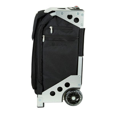 Zuca Flyer Artist Black/Silver Makeup Cases   