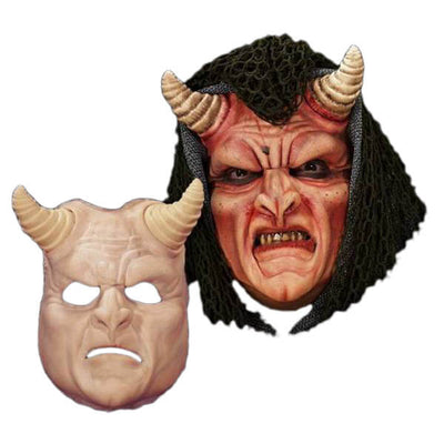 Stage Frights Foam Latex Prosthetic Demon Mask Prosthetic Appliances   