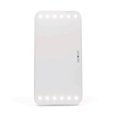 GLAMCOR Riki Cutie Pocket Sized LED Mirror Mirrors   