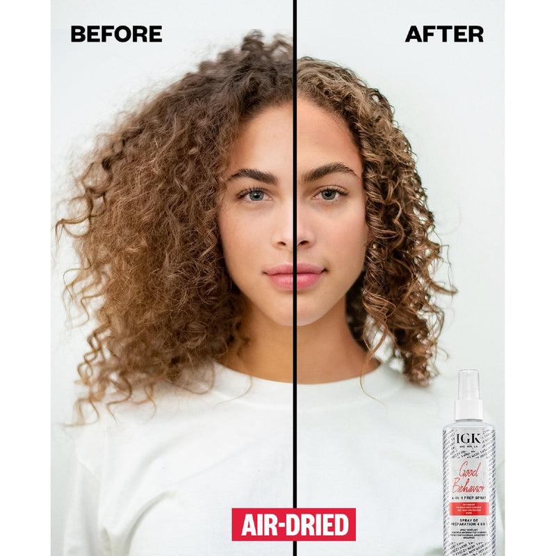 IGK Good Behavior 4-In-1 Prep Spray Hair Treatment   
