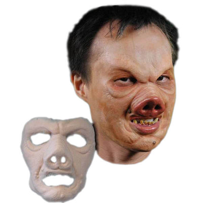 Stage Frights Foam Latex Prosthetic Pervis Pig Mask Prosthetic Appliances   