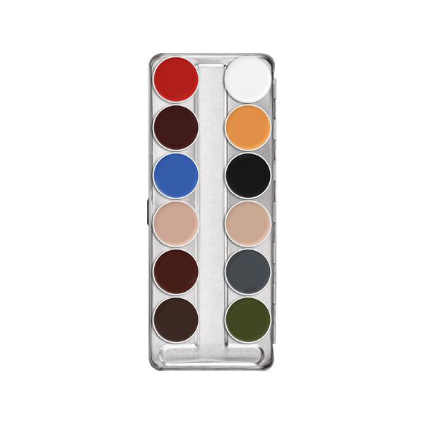 Kryolan Supracolor Palette 12 Colors Foundation Palettes   