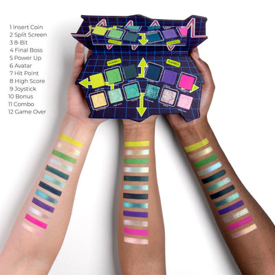 Lethal Cosmetics MAGNETIC Pressed Powder Palette - 1UP Pigment Palettes