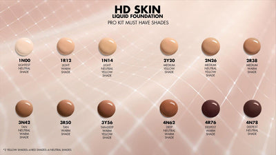 Make Up For Ever HD Skin Foundation 30ml Foundation   