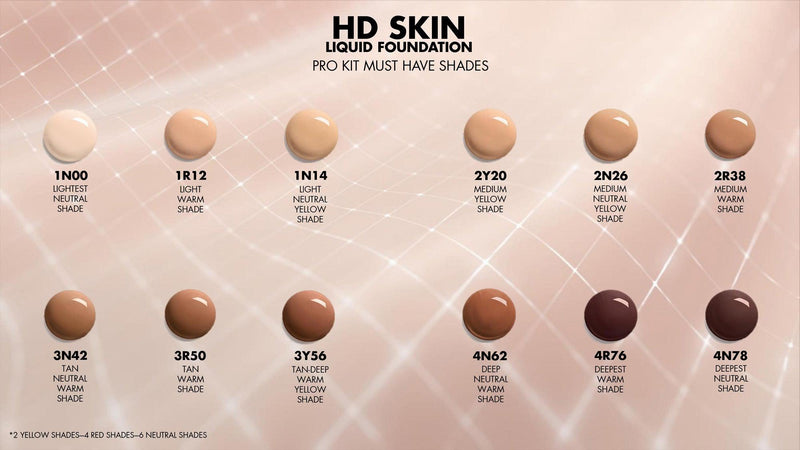 Make Up For Ever HD Skin Foundation 30ml Foundation   
