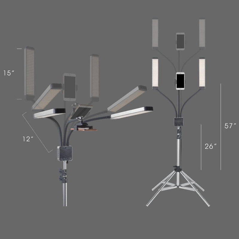 GLAMCOR Multimedia X Content Creation Kit Lighting   
