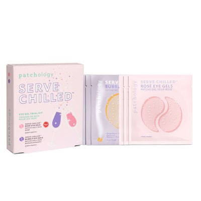 Patchology Served Chilled Eye Gel Trial Kit Eye Masks   
