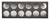 Ben Nye Empty 12-Well Palette Empty Palettes   
