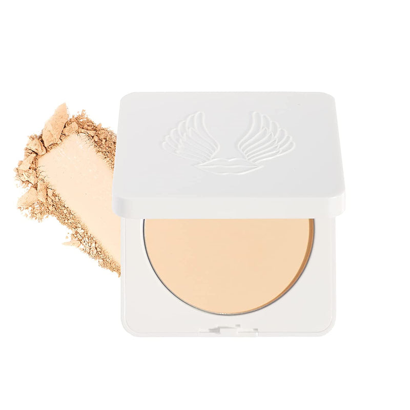 True + Luscious Sheer Halo Velvet Matte Oil Control Pressed Powder Pressed Powder Light Beige 02 (Neutral Undertones)  