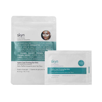 Skyn Iceland Hydro Cool Firming Eye Gels 8-Pack Eye Masks   