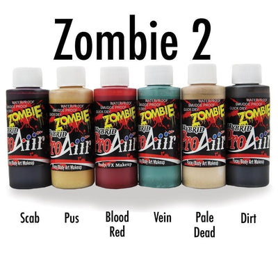 ProAiir Hybrid Waterproof Makeup Zombie 2 Kit Airbrush SFX   